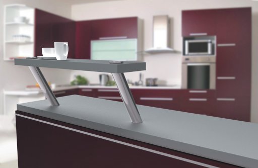 Support snack rond incliné inox - MSA France | Groupe Sofive