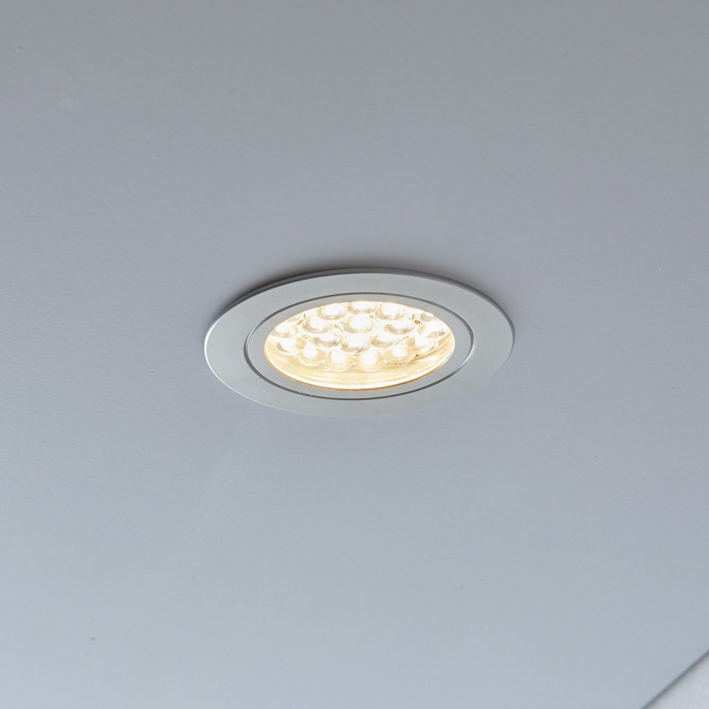 2 spots LED extra-plats alumium 1,7W - MSA France